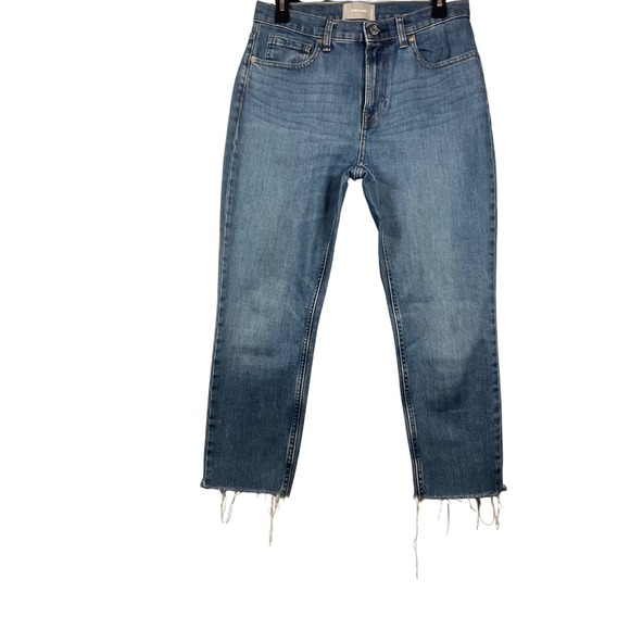 Everlane Denim - Everlane Women's Jeans, High Rise Distressed Hem Ankle, size 30